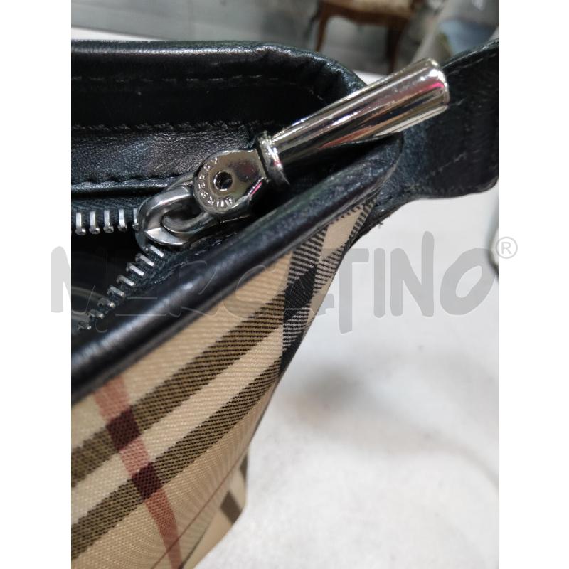 TRACOLLA BURBERRY CHECK GOMMATO  | Mercatino dell'Usato Roma talenti 4