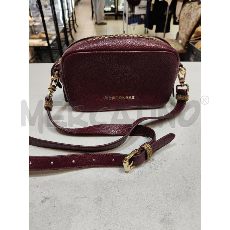 TRACOLLA D BORBONESE CAMERA BAG PRUGNA  | Mercatino dell'Usato Roma talenti 1
