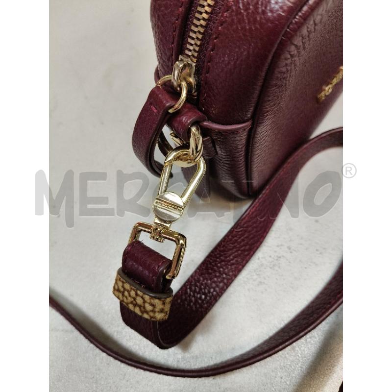 TRACOLLA D BORBONESE CAMERA BAG PRUGNA  | Mercatino dell'Usato Roma talenti 2
