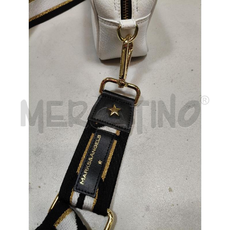 TRACOLLA D MARK ANGELS BIANCO TRAC BIA ORO  | Mercatino dell'Usato Roma talenti 3