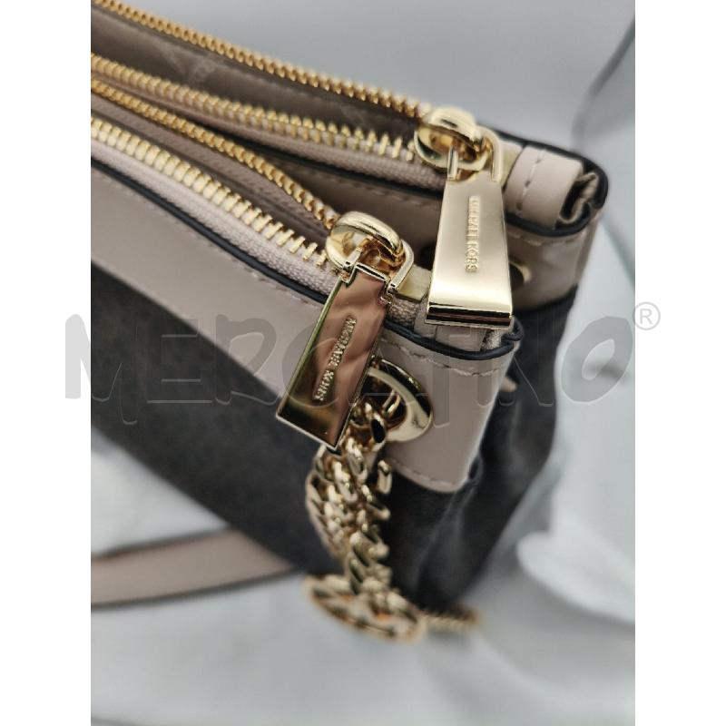 TRACOLLA D MICHAEL KORS SUSAN MONOGRAM/ROSA CAT DOR | Mercatino dell'Usato Roma talenti 3