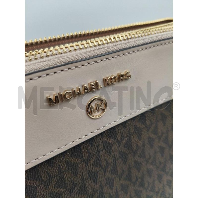 TRACOLLA D MICHAEL KORS SUSAN MONOGRAM/ROSA CAT DOR | Mercatino dell'Usato Roma talenti 4