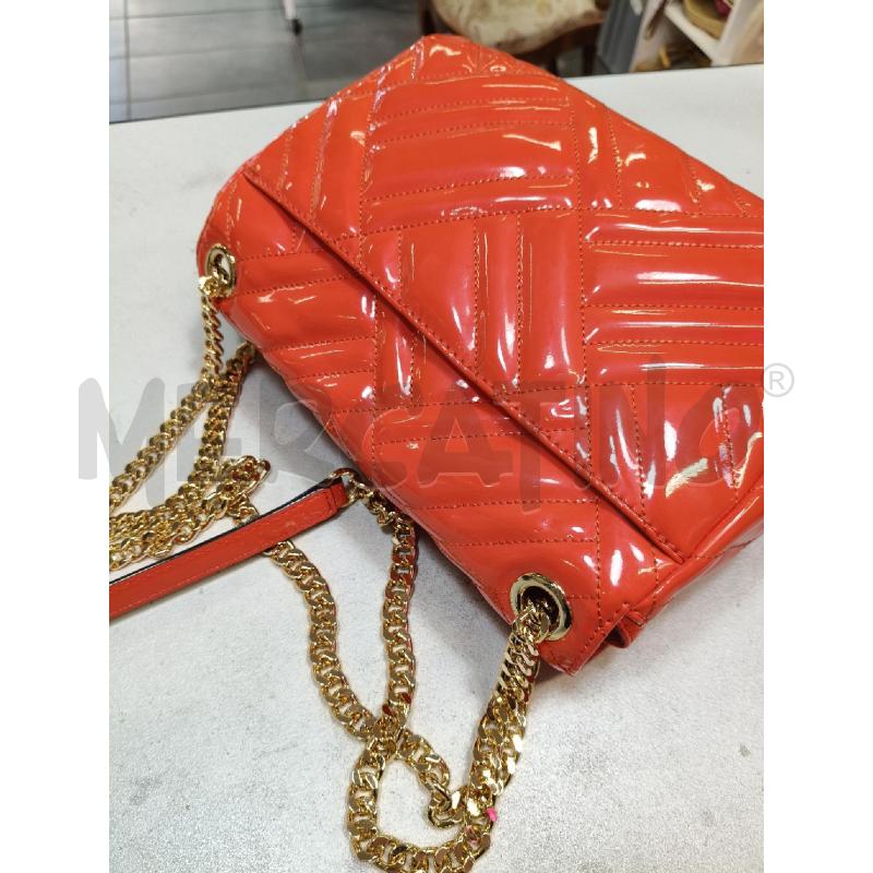 TRACOLLA D MICHEAL KORS PEYTON ARANCIO VERNICE CHIUS DOR | Mercatino dell'Usato Roma talenti 5