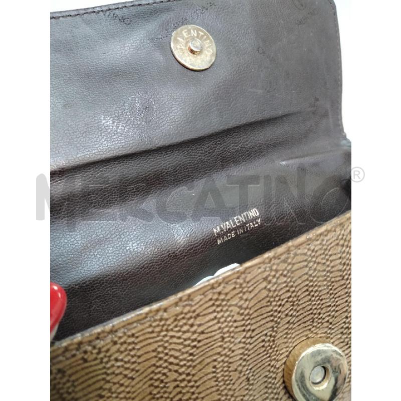 TRACOLLA D PELLE VALENTINO VINT DECO RIL  | Mercatino dell'Usato Roma talenti 4