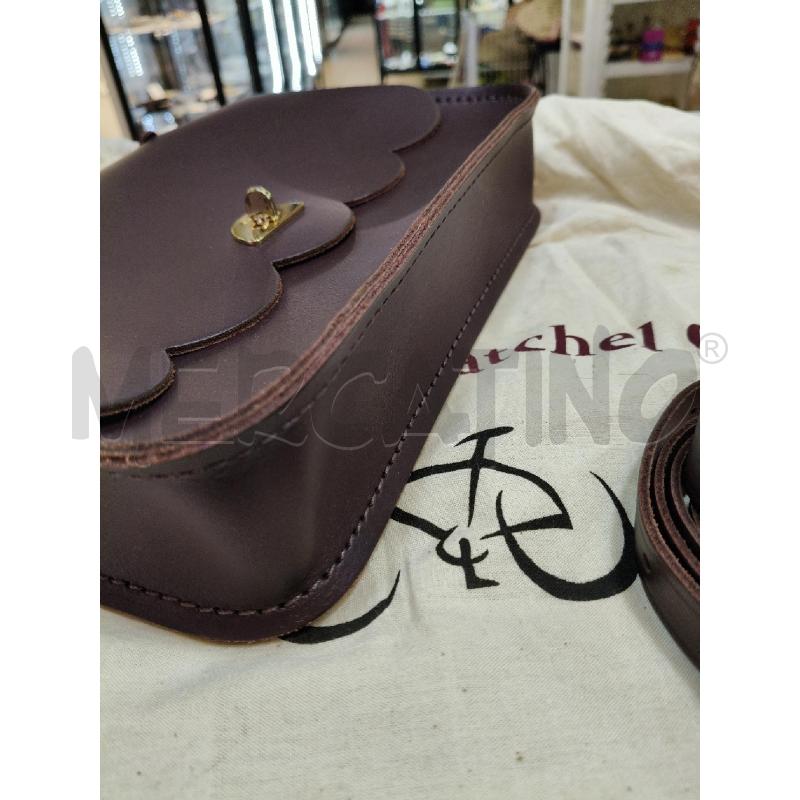 TRACOLLA D THE CAMBRIDGE SATCHEL COMPANY MARRONE PATTA SEMICERCHI | Mercatino dell'Usato Roma talenti 3