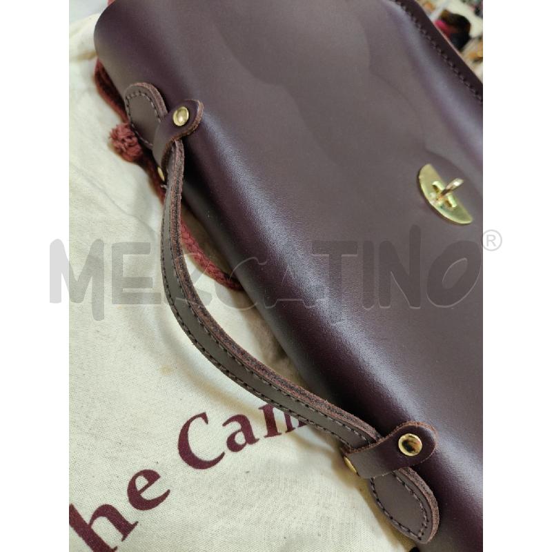 TRACOLLA D THE CAMBRIDGE SATCHEL COMPANY MARRONE PATTA SEMICERCHI | Mercatino dell'Usato Roma talenti 5