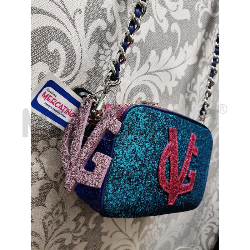 TRACOLLA D VALENTINA GIORGI GLITTER BLU FUC | Mercatino dell'Usato Roma talenti 4