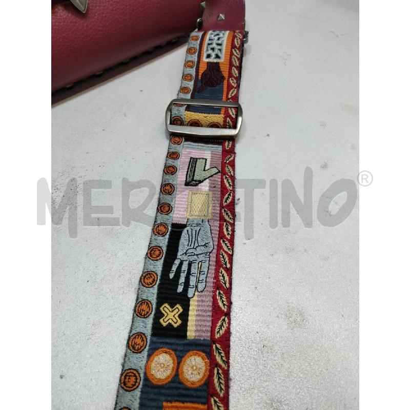 TRACOLLA VALENTINO GUITAR ROCKSTUD LAMPONE  | Mercatino dell'Usato Roma talenti 2