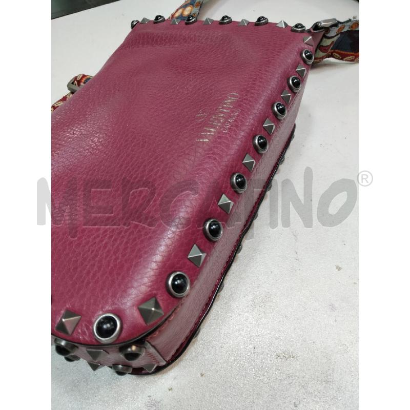 TRACOLLA VALENTINO GUITAR ROCKSTUD LAMPONE  | Mercatino dell'Usato Roma talenti 4