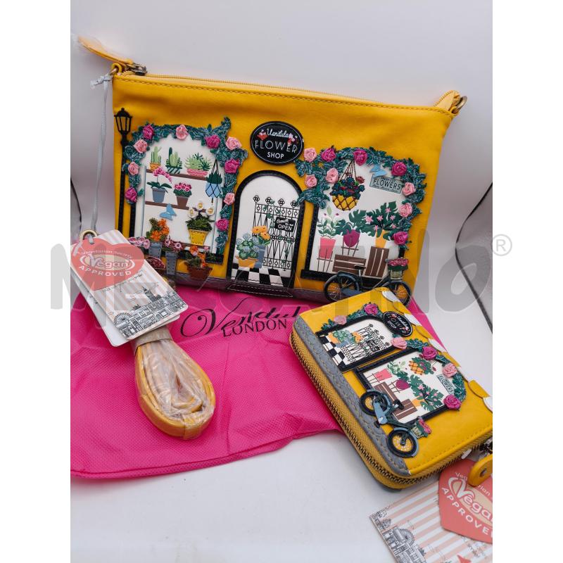 TRACOLLA VENDULA FLOWER SHOP GIALLO | Mercatino dell'Usato Roma talenti 5