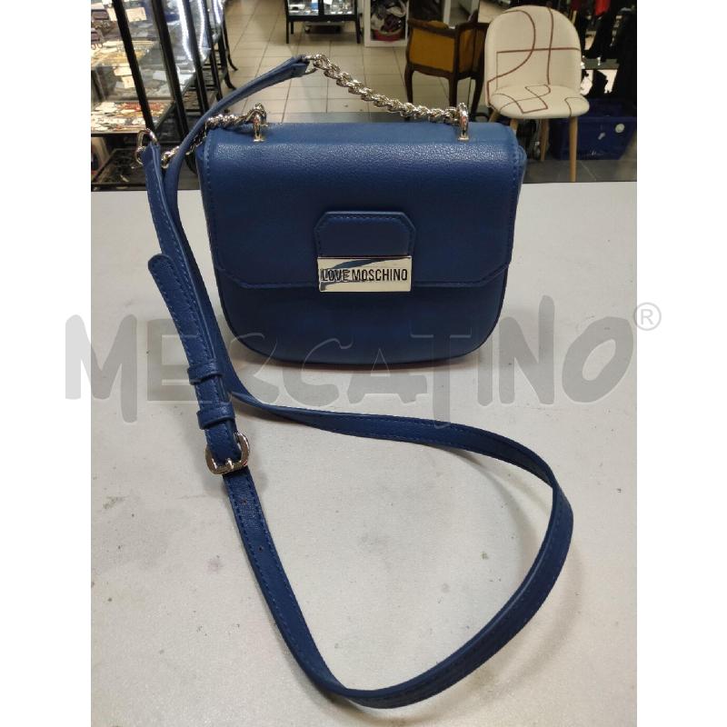 TRACOLLINA LOVE MOSCHINO BLUETTE STONDATA  | Mercatino dell'Usato Roma talenti 1