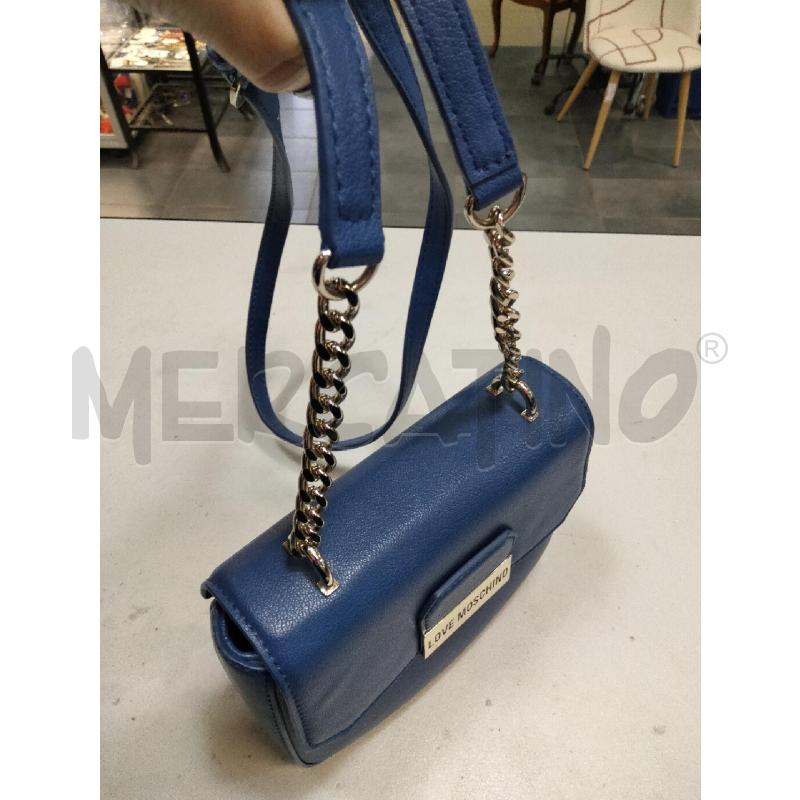 TRACOLLINA LOVE MOSCHINO BLUETTE STONDATA  | Mercatino dell'Usato Roma talenti 2