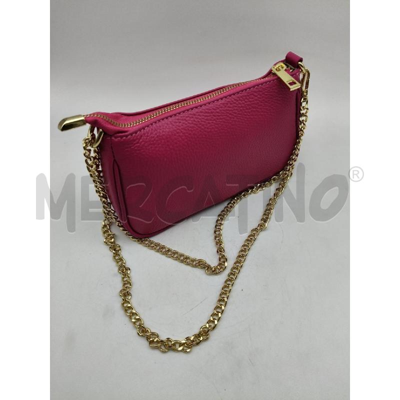 TRACOLLINA PELLE FUCSIA CAT DOR DOPP | Mercatino dell'Usato Roma talenti 2