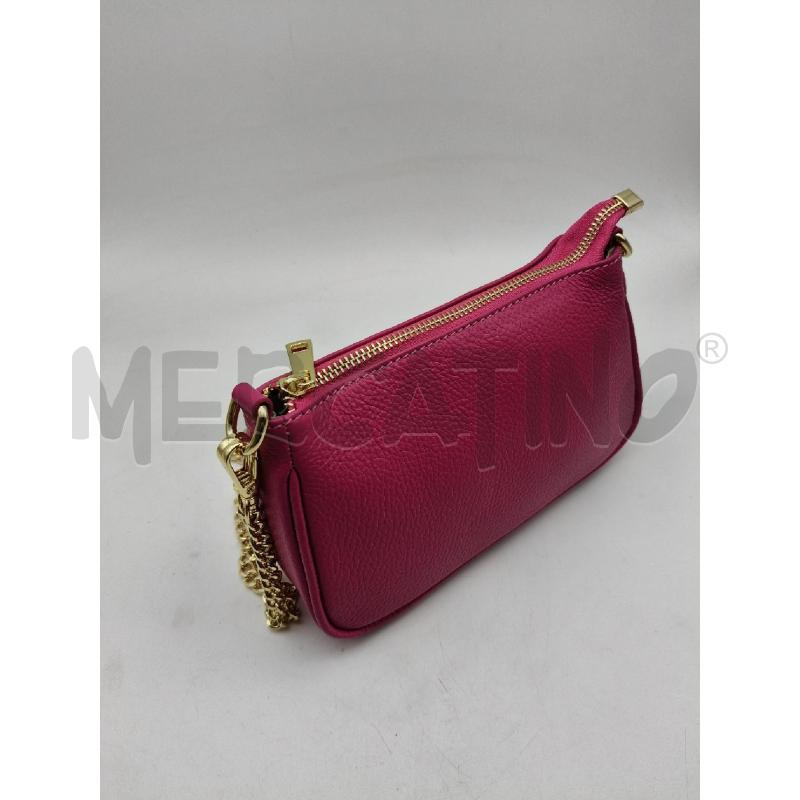TRACOLLINA PELLE FUCSIA CAT DOR DOPP | Mercatino dell'Usato Roma talenti 3