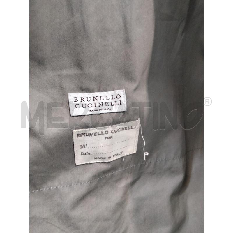 TRENCH D BRUNELLO CUCINELLO KAKI MANICA GRIGIO CAPP | Mercatino dell'Usato Roma talenti 4