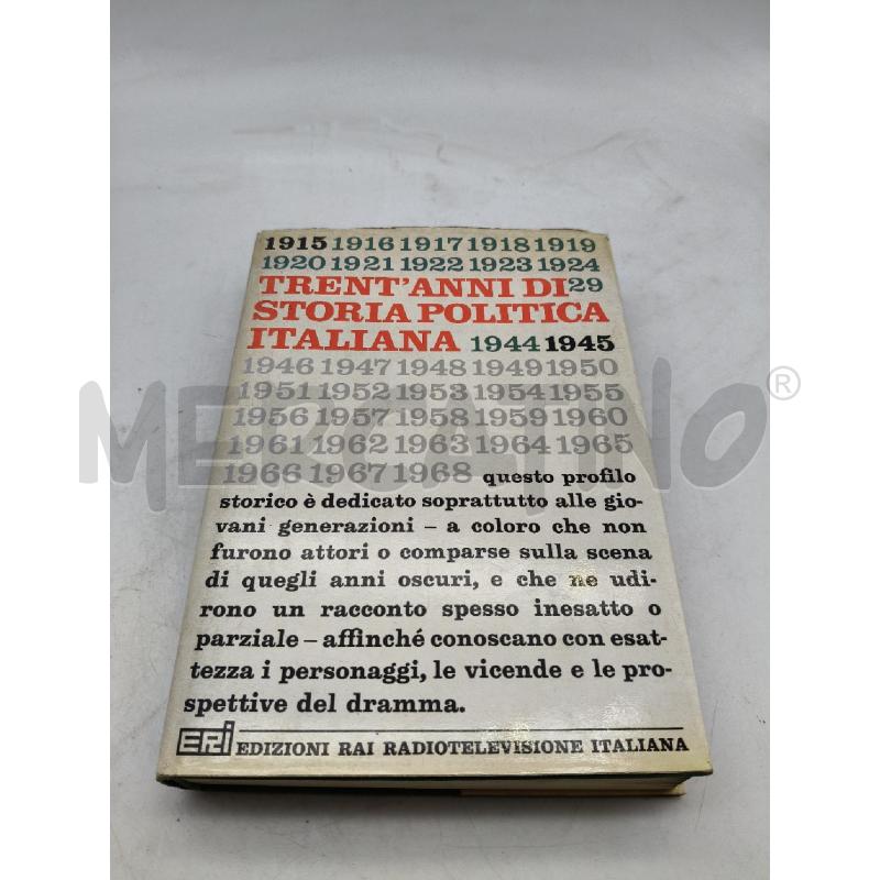 TRENT'ANNI DI STORIA POLITICA ITALIANA | Mercatino dell'Usato Roma talenti 1