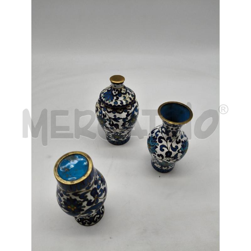 TRIS MINIATURE CLOISONNE OR  | Mercatino dell'Usato Roma talenti 3