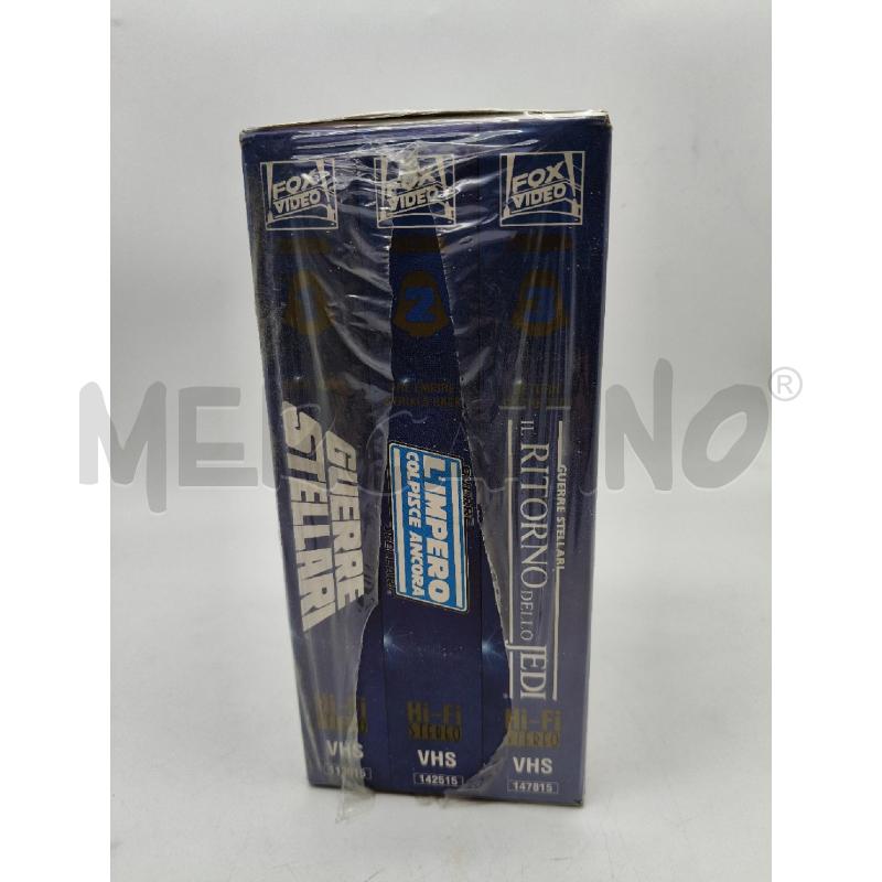 TRIS VHS GUERRE STELLARI ANCORA SIGILLATE | Mercatino dell'Usato Roma talenti 2