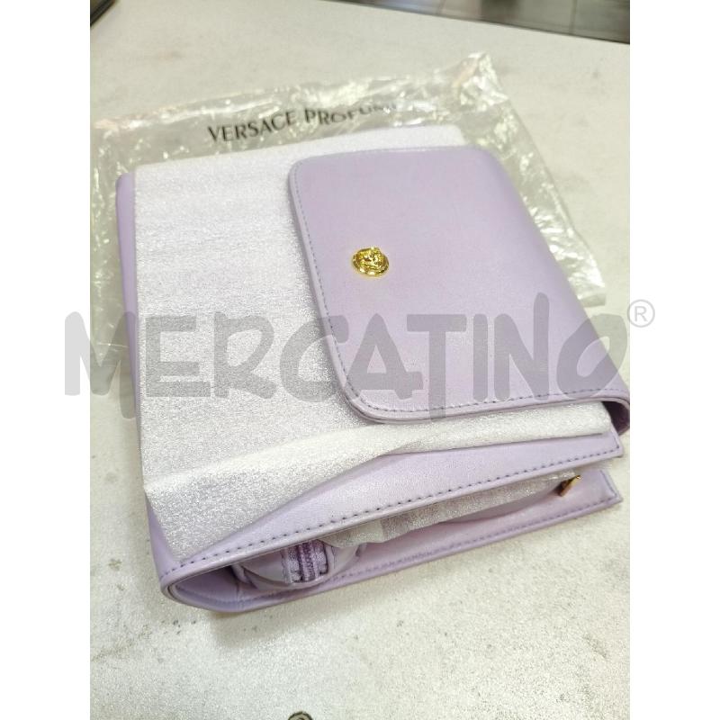 TROUSSE VERSACE MAKE UP LILLA CON SPECCHIO | Mercatino dell'Usato Roma talenti 1