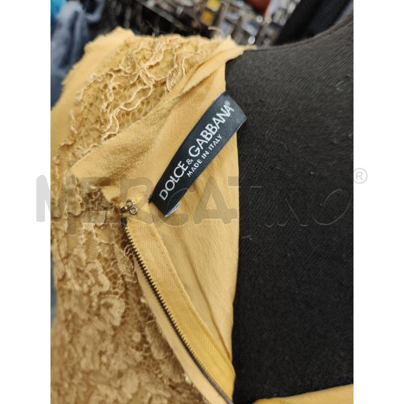 TUBINO DOLCE GABBANA PIZZO OCRA SMAN | Mercatino dell'Usato Roma talenti 4