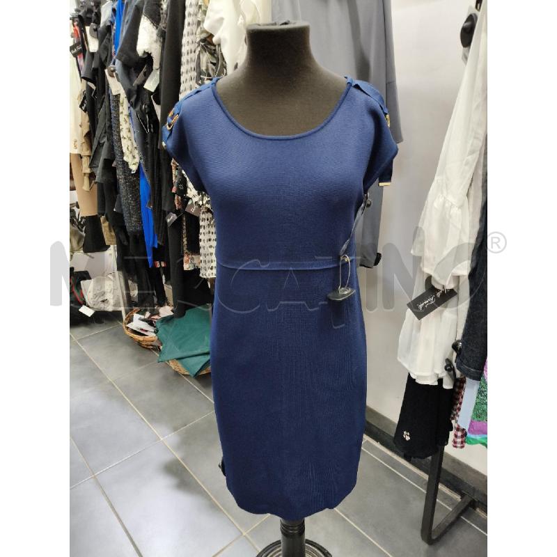 TUBINO LUISA SPAGNOLI MAGLIA BLU FIBBIA DOR SP | Mercatino dell'Usato Roma talenti 1