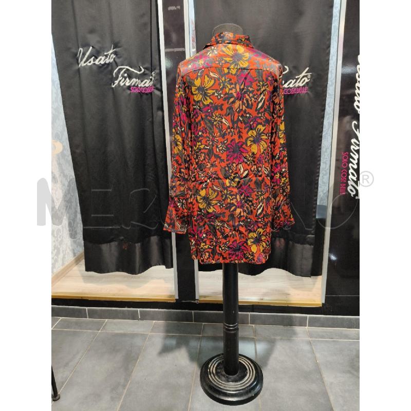 TUNICA BEATRICE B SATIN ARA FIORI MAR ROSS NE | Mercatino dell'Usato Roma talenti 3