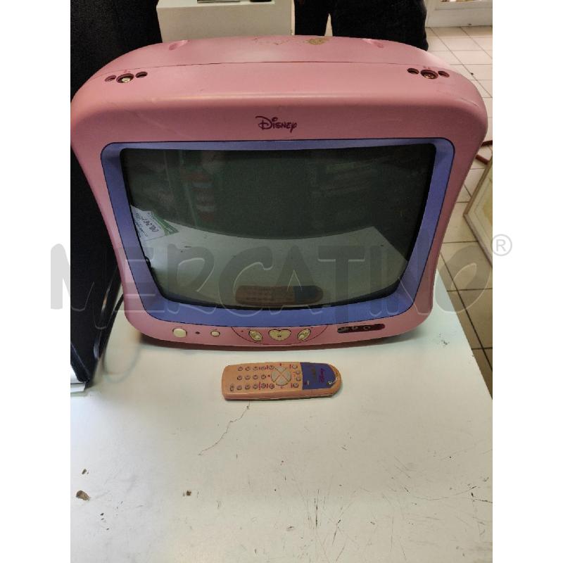 TV CRT DISNEY ROSA CON TLC | Mercatino dell'Usato Roma talenti 1