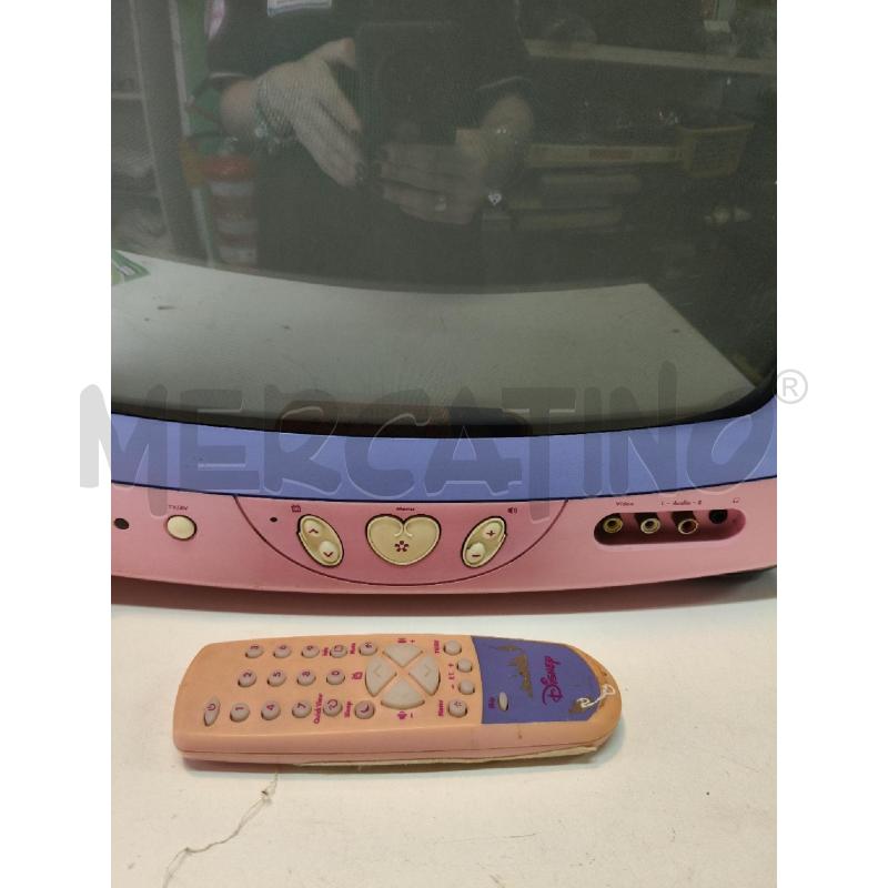 TV CRT DISNEY ROSA CON TLC | Mercatino dell'Usato Roma talenti 2