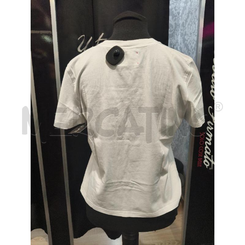 T SHIRT DONNA ALBERTA FERRETTI BIANCO SATURDAY PAILL FUC | Mercatino dell'Usato Roma talenti 3