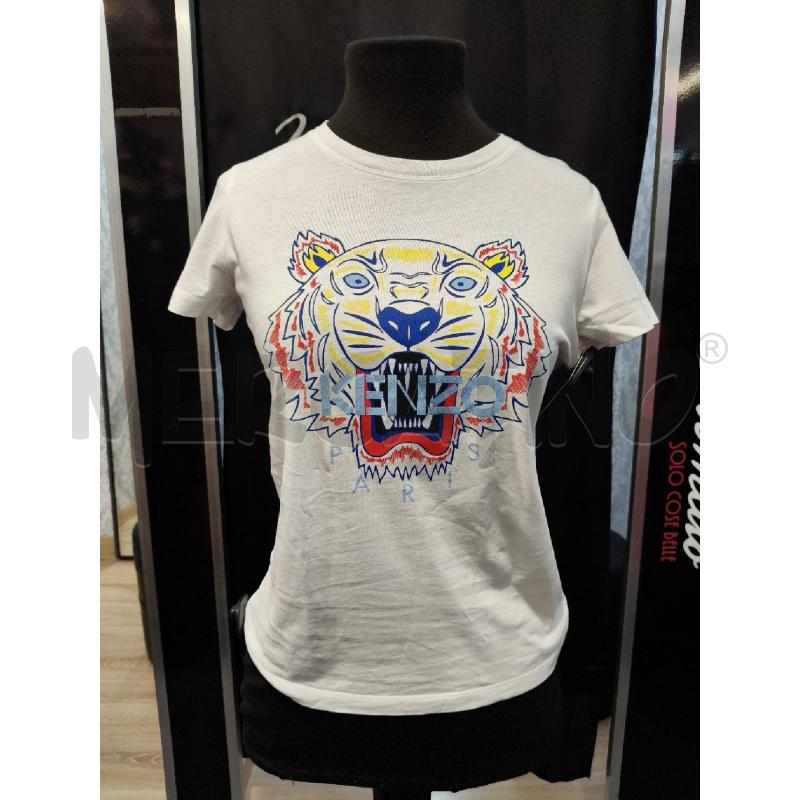 T SHIRT D KENZO BIA LEONE CEL ROSSO  | Mercatino dell'Usato Roma talenti 1