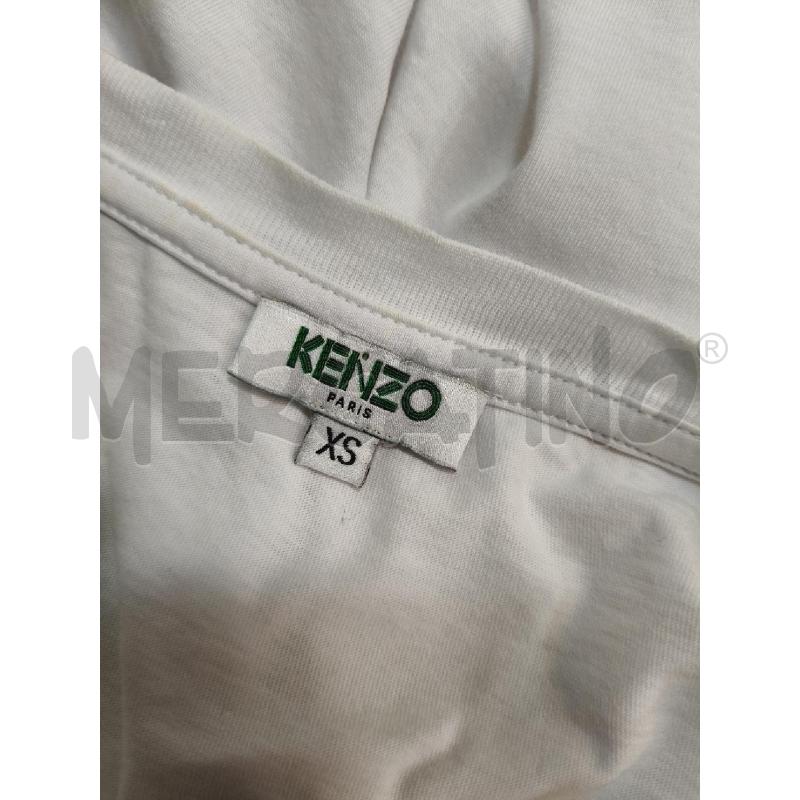 T SHIRT D KENZO BIA LEONE CEL ROSSO  | Mercatino dell'Usato Roma talenti 4