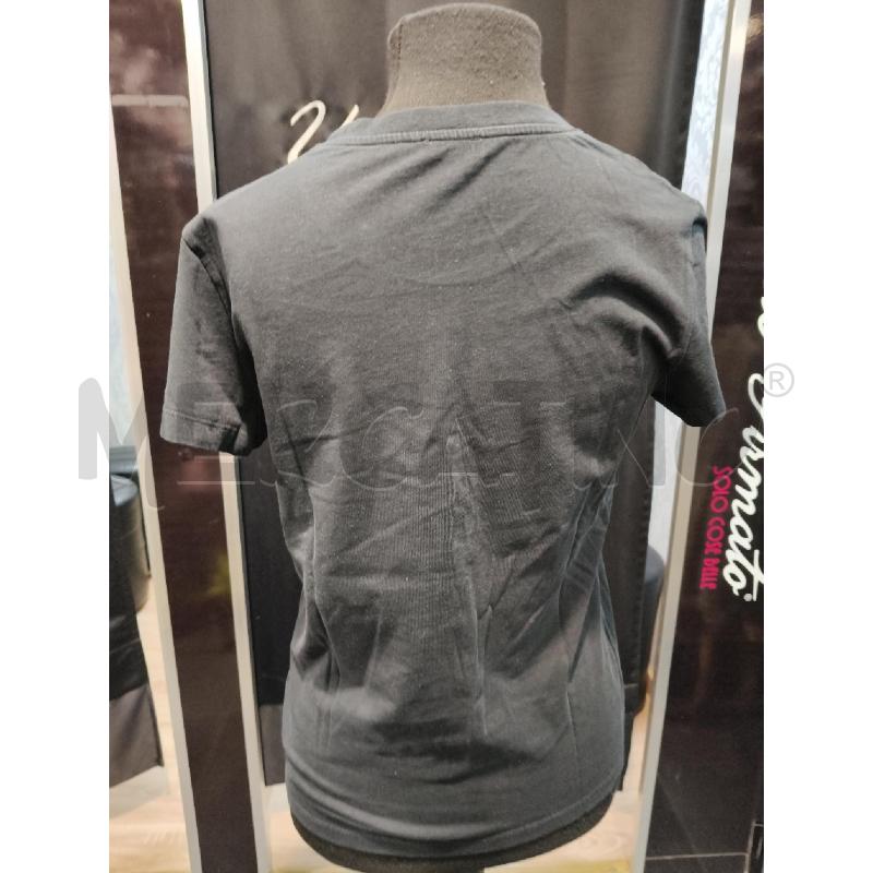 T SHIRT D KENZO NERO TIGRE LOGO MAGENTA | Mercatino dell'Usato Roma talenti 3