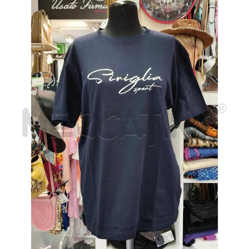 T SHIRT UOMO SIVIGLIA LOGO CORSIVO BIA | Mercatino dell'Usato Roma talenti 1