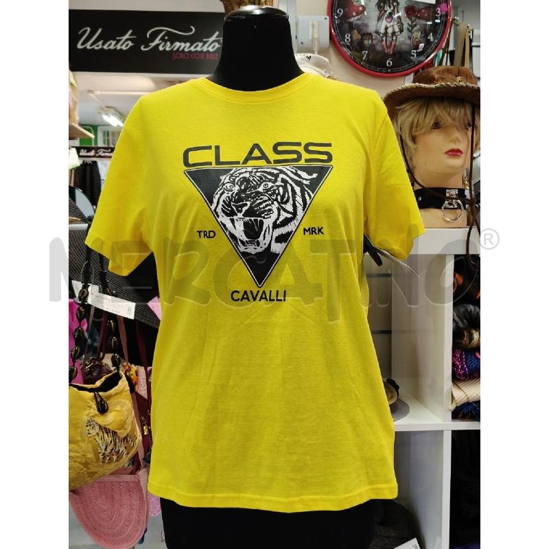 T SHIRT UOMO TRUSSARDI GIALLO LOGO POST | Mercatino dell'Usato Roma talenti 1