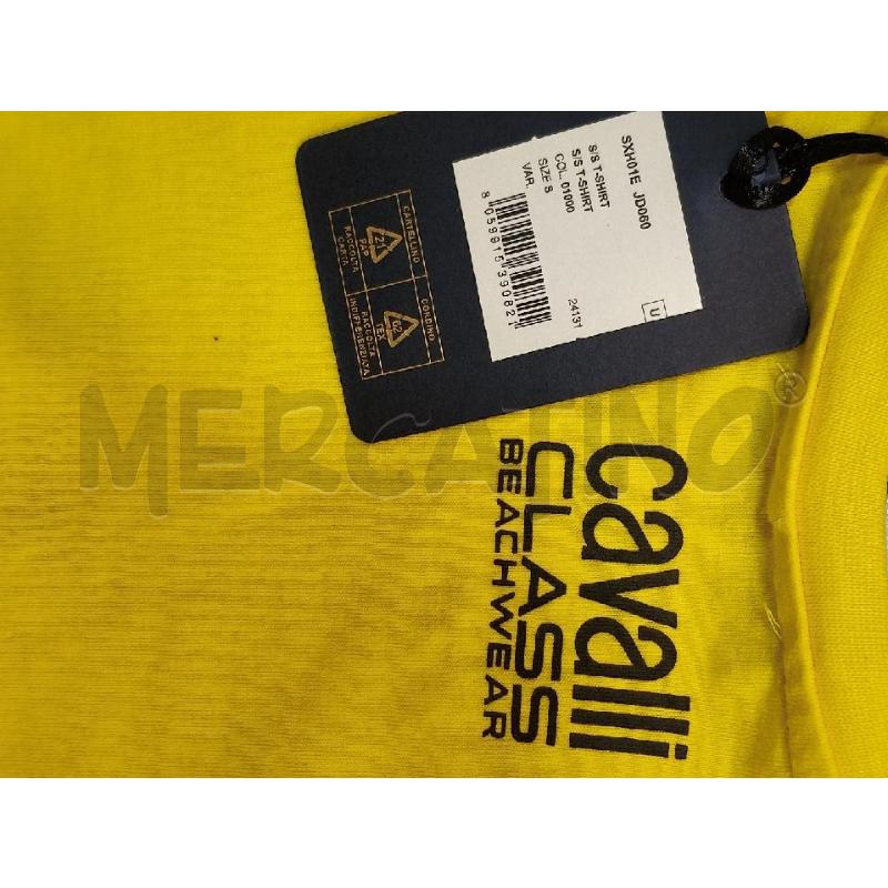T SHIRT UOMO TRUSSARDI GIALLO LOGO POST | Mercatino dell'Usato Roma talenti 4