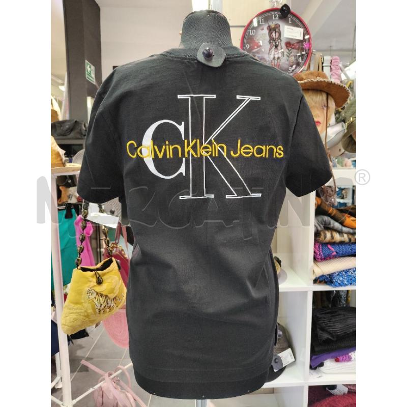 T SHIRT U CALVIN KLEIN NE LOGO RICAM GIA | Mercatino dell'Usato Roma talenti 3