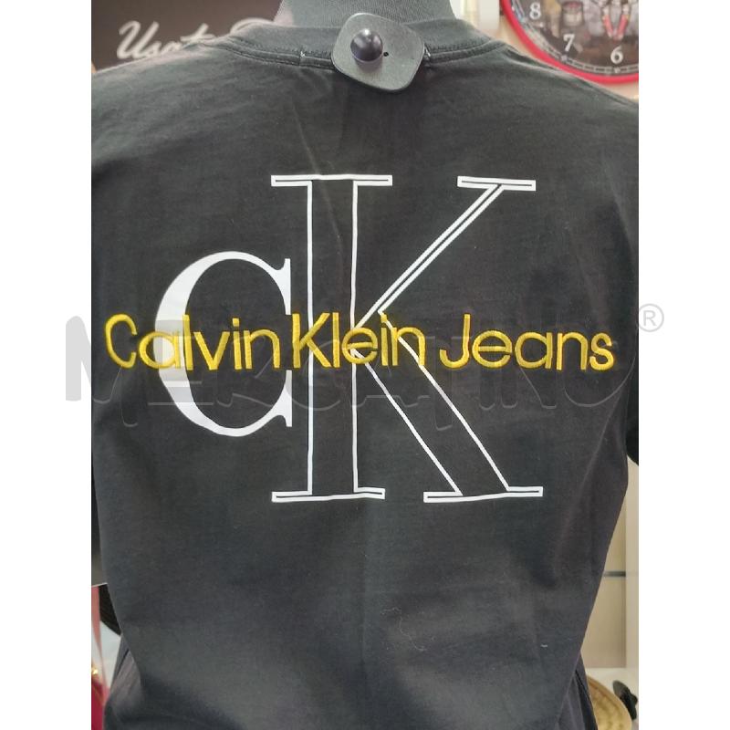 T SHIRT U CALVIN KLEIN NE LOGO RICAM GIA | Mercatino dell'Usato Roma talenti 4