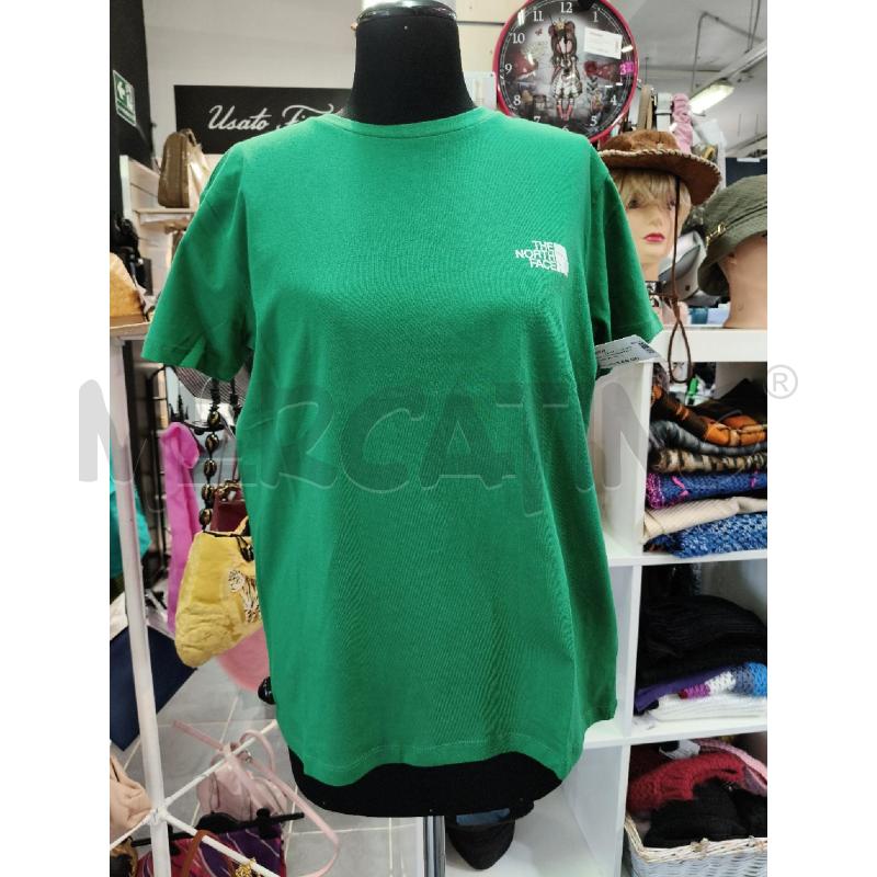 T SHIRT U THE NORTH FACE VERDE | Mercatino dell'Usato Roma talenti 1