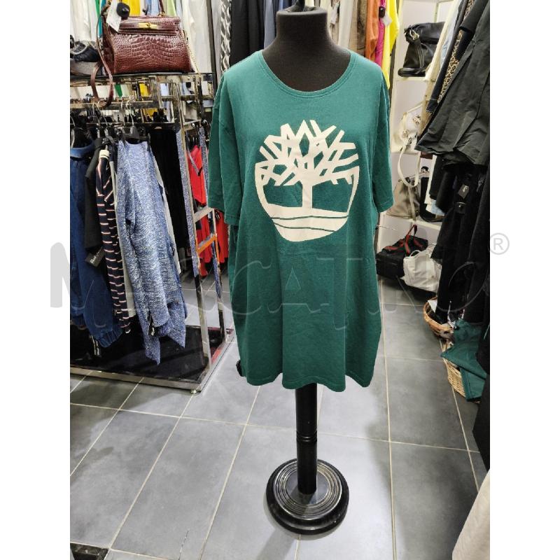 T SHIRT U TIMBERLAND LOGO BIA VER/BLU/NE   | Mercatino dell'Usato Roma talenti 1