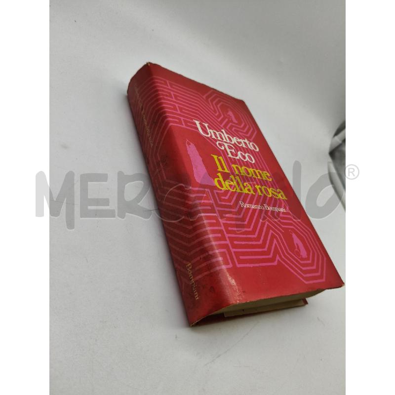UMBERTO ECO IL NOME DELLA ROSA BOMPIANI 1980 | Mercatino dell'Usato Roma talenti 4