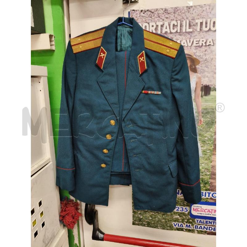 UNIFORME DA PARATA TENENTE SERVIZIO TOPOGRAFICO URSS ANNI '80 | Mercatino dell'Usato Roma talenti 1