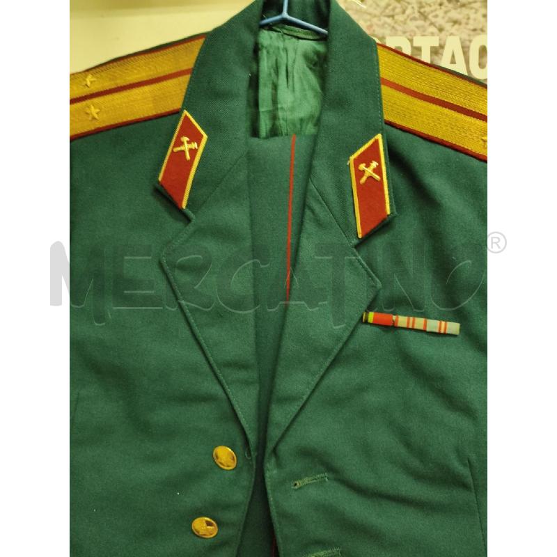 UNIFORME DA PARATA TENENTE SERVIZIO TOPOGRAFICO URSS ANNI '80 | Mercatino dell'Usato Roma talenti 3