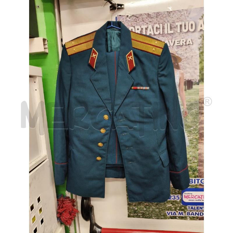 UNIFORME DA PARATA TENENTE SERVIZIO TOPOGRAFICO URSS ANNI '80 | Mercatino dell'Usato Roma talenti 4