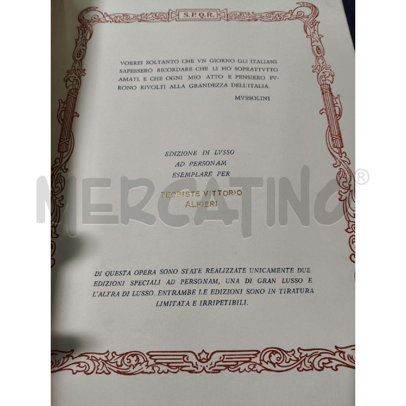 UN UOMO CHIAMATO MUSSOLINI DINO EDITORE MCMLXXIII | Mercatino dell'Usato Roma talenti 2