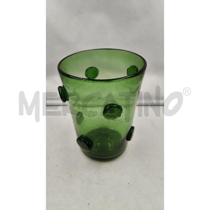 VASETTO VERDE MURANO | Mercatino dell'Usato Roma talenti 1