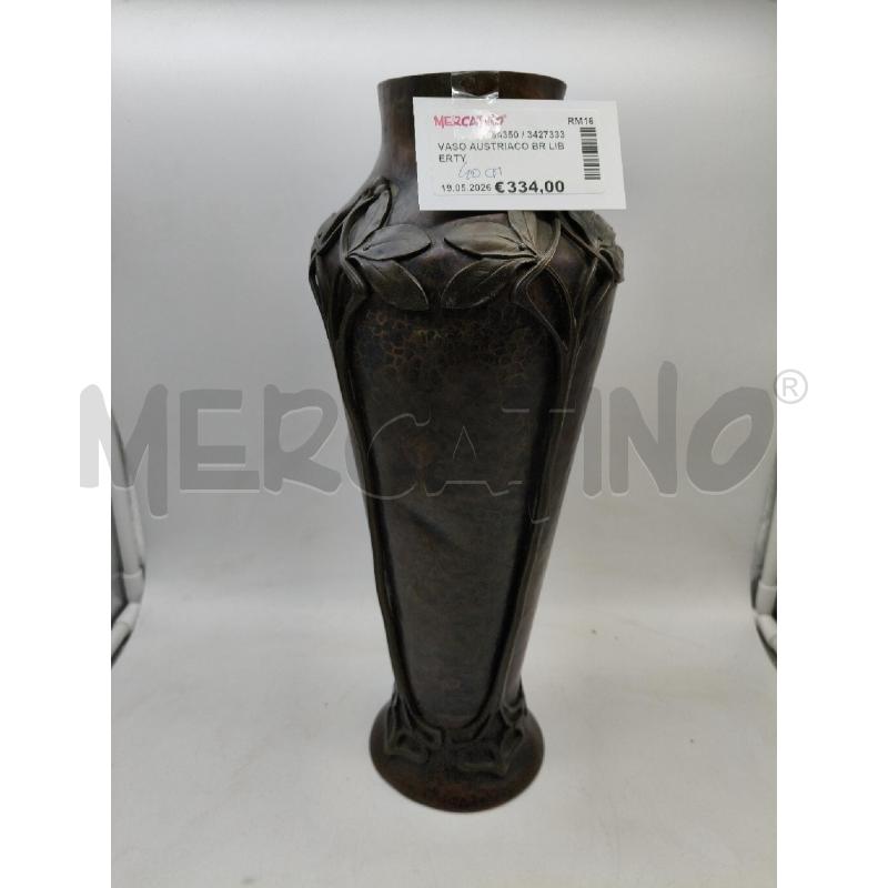VASO AUSTRIACO BR LIBERTY | Mercatino dell'Usato Roma talenti 1
