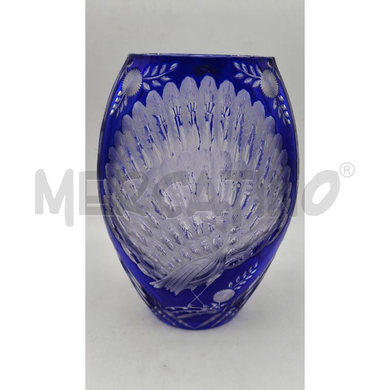 VASO BOHEMIA BLU  | Mercatino dell'Usato Roma talenti 1