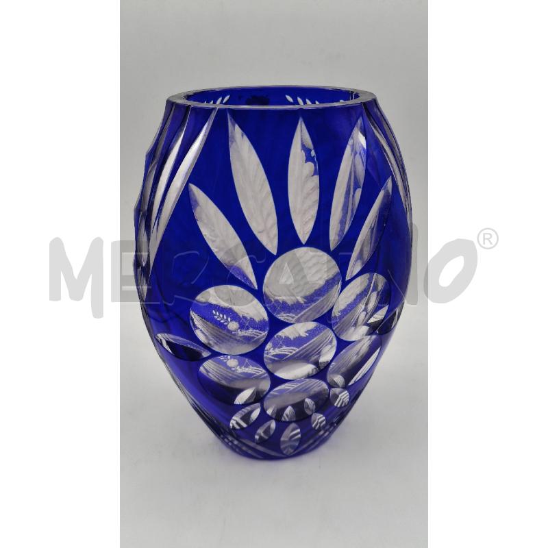 VASO BOHEMIA BLU  | Mercatino dell'Usato Roma talenti 3