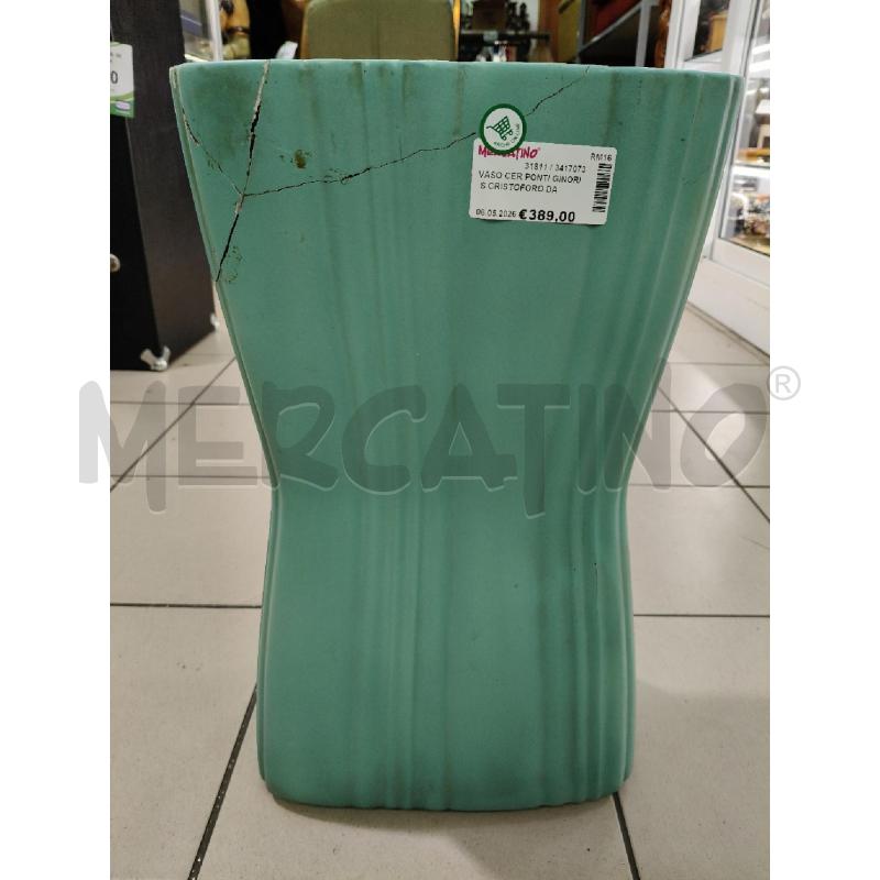 VASO CER PONTI GINORI S CRISTOFORO DA RIV  | Mercatino dell'Usato Roma talenti 1