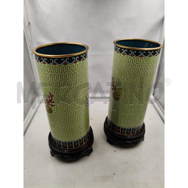 VASO COPPIA CLOSONNE | Mercatino dell'Usato Roma talenti 2
